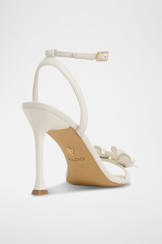 Leren Sandalen met Hak Daisylily - Wit