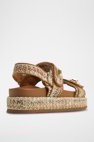 Sandales plateformes Sunhaven - Marron