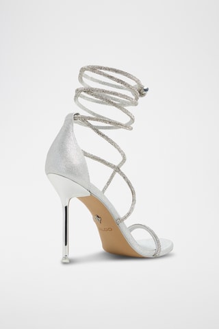 Sandalen met Hak Caladonia - Zilverkleurig