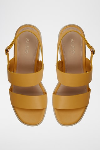 Sandales à talons plateformes Keoni - Jaune