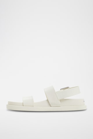 Sandales en cuir Laroisean - Blanc