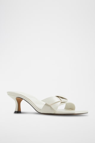 Mules plateformes Bohemina - Blanc