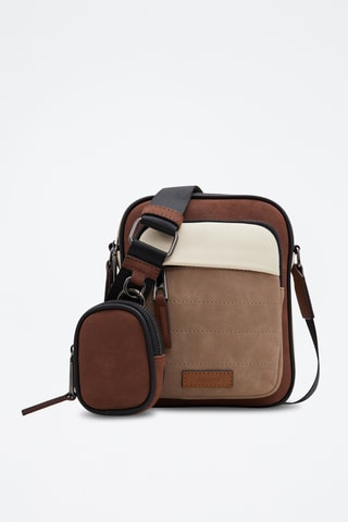 Schoudertas Krill - Beige en Bruin