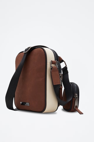 Schoudertas Krill - Beige en Bruin