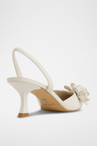 Escarpins en cuir Leilania - Blanc