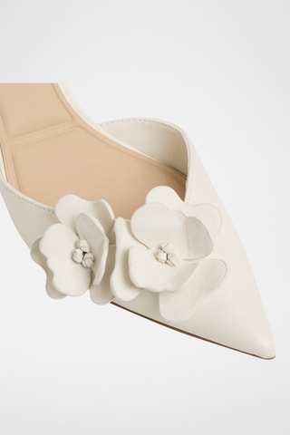 Escarpins en cuir Leilania - Blanc