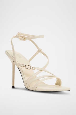 Sandalen met Hak Moey - Crèmekleurig