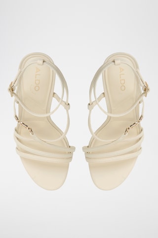 Sandalen met Hak Moey - Crèmekleurig