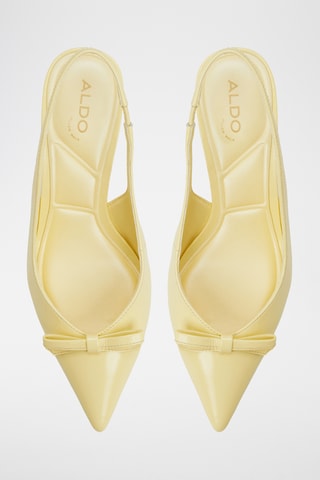 Leren Gelakte Pumps Luxuriant - Geel