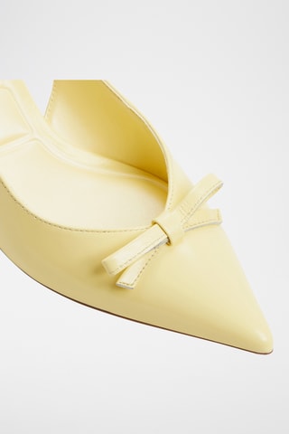 Leren Gelakte Pumps Luxuriant - Geel