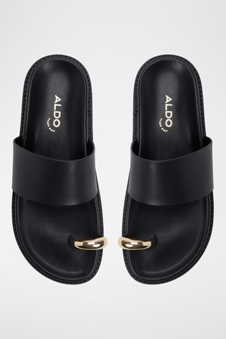 Mules en cuir Beachstroll - Noir