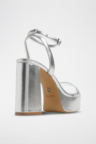 Sandalen met Hak Valalannon - Zilverkleurig