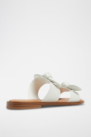 Leren Muiltjes Creekside - Wit