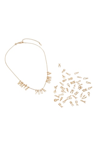 Ketting Writeyourown - Goudkleurig