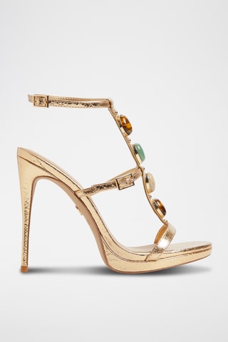 Sandales à talons Opalia - Doré