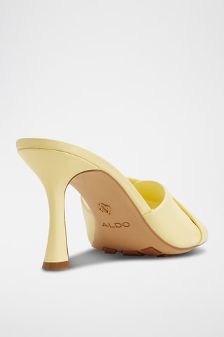 Mules en cuir Itsandal - Jaune