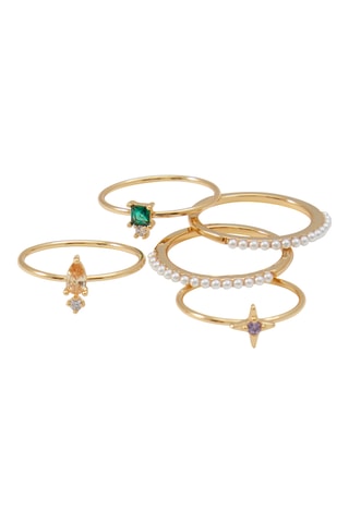 5 Ringen Comfort - Goudkleurig