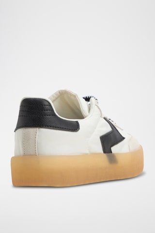 Baskets Retrostep - Blanc