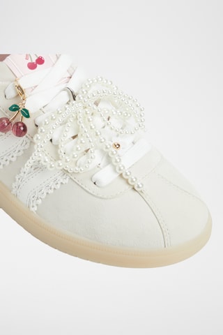 Leren Sneakers Sweetthing - Wit