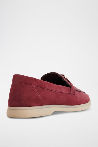 Leren Mocassins Creras-In - Bordeauxrood