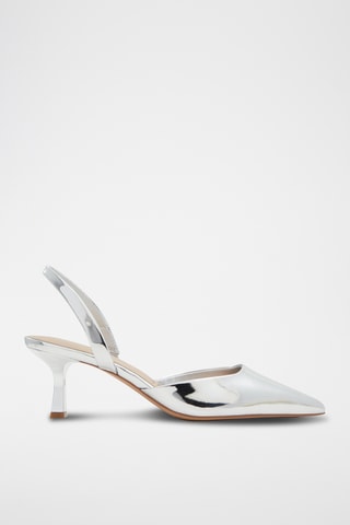 Escarpins vernis Gavedessi - Argenté