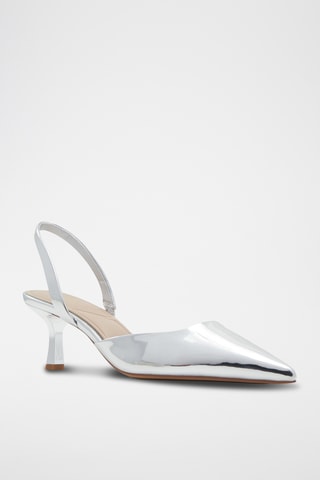 Escarpins vernis Gavedessi - Argenté