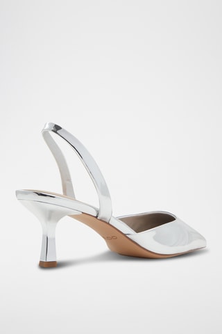 Escarpins vernis Gavedessi - Argenté