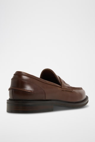 Leren Mocassins Buckley - Bruin