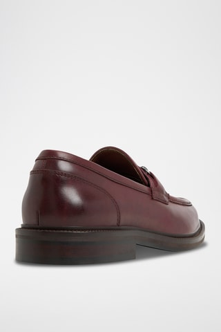 Leren Mocassins Arturo - Bordeauxrood