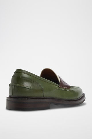 Leren Mocassins Buckley - Groen
