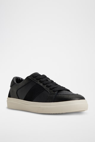 Baskets en cuir Braxton - Noir