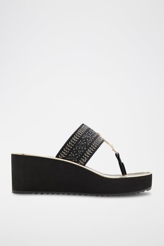 Sandales compensées Fassbider - Noir