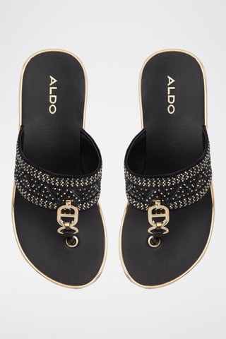 Sandales compensées Fassbider - Noir