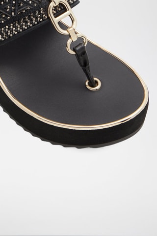 Sandales compensées Fassbider - Noir