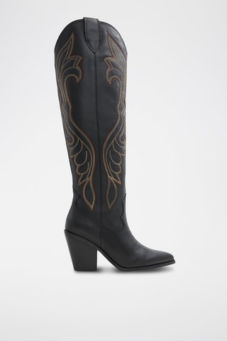 Leren Laarzen Alamo - Zwart