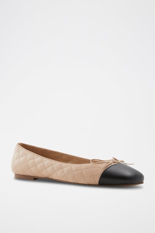 Ballerines en cuir Braylynn - Beige