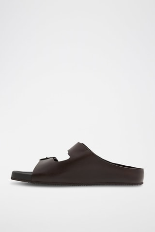 Leren Muiltjes Kennebunk - Donkerbruin