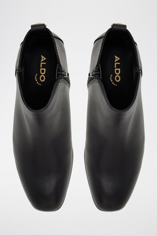 Leren Enkellaarzen Verity - Zwart