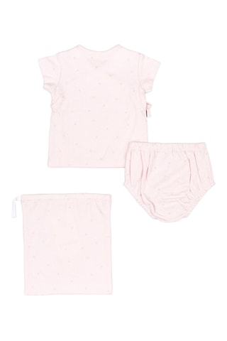 T-shirt e bloomer - Rosa