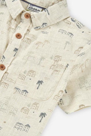 Camicia in lino - Ecrù