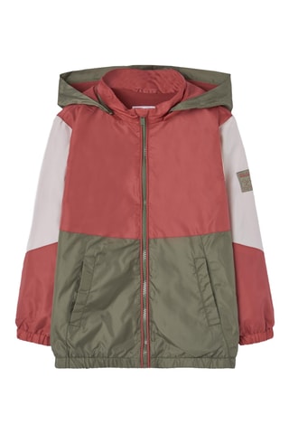 Giacca a vento con cappuccio - Rosso