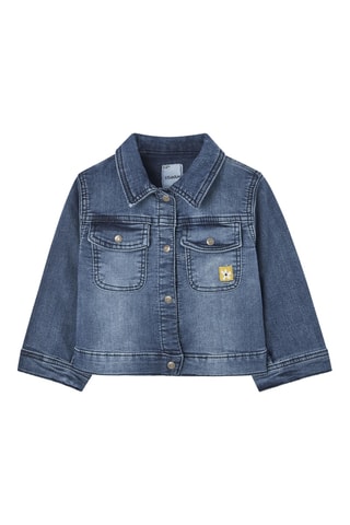 Casaco de ganga - Azul-marinho