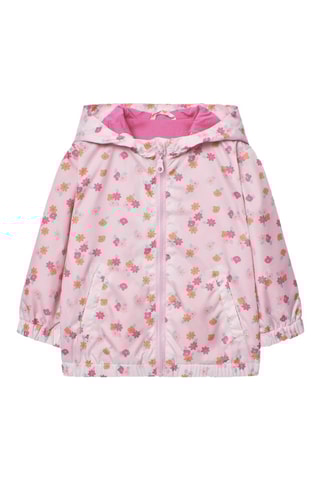 Blusão com capuz - rosa-claro