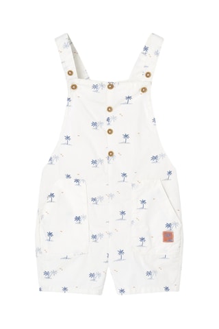 Salopette corta - Ecrù