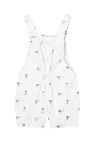 Salopette corta - Ecrù