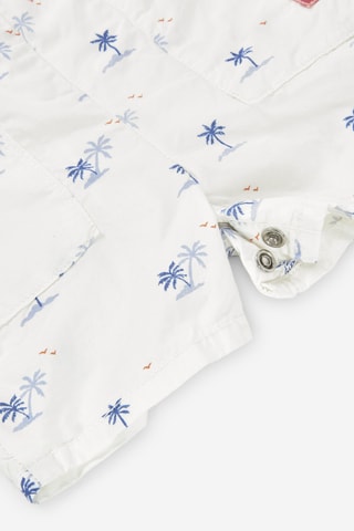 Salopette corta - Ecrù