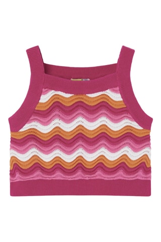 Camisola de alças - Fúcsia