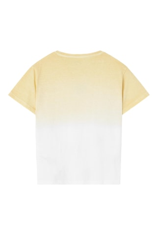 T-shirt dip and dye - Giallo chiaro