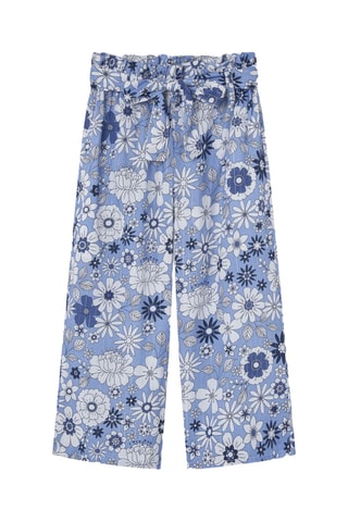 Calças - Azul e branco