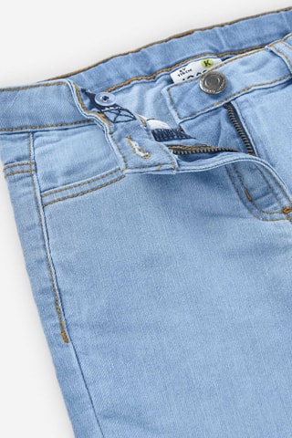 Calças de ganga - Azul-celeste